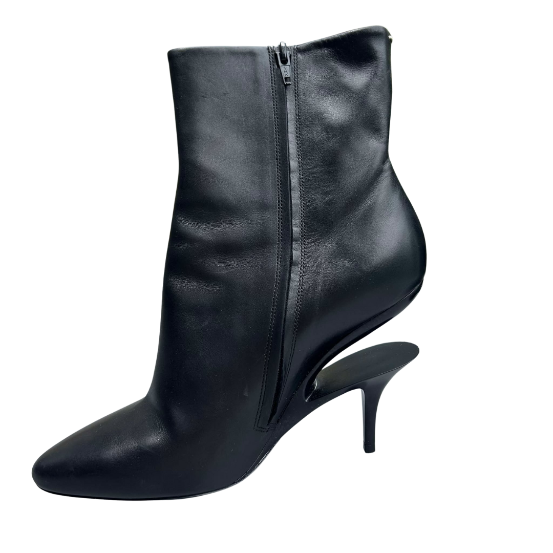 Maison Margiela Cutout Leather Ankle Boot